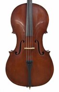Duitse cello einde van 19de eeuw  