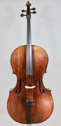 englese cello ca.1800/ verkockt